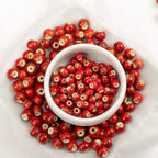 6# 8# 100pcs China Ceramic Colorful Beads Bandmade Procelain Bead For Jewelry Making #A507C