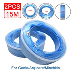 1/2/10pcs Diaper Pail Refills Bags For Genie Diaper Trash Compatible with Minchkin Angelcare Diaper Bucket Replacement Bag