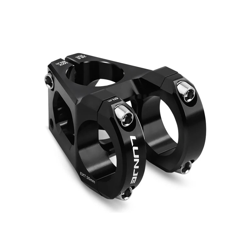 Mountain Bike Power Stem 35 45MM CNC Short Handlebar Bridge Aluminum Alloy 0 Degrees Hollow Road Bike Power 31.8 Mtb Stem