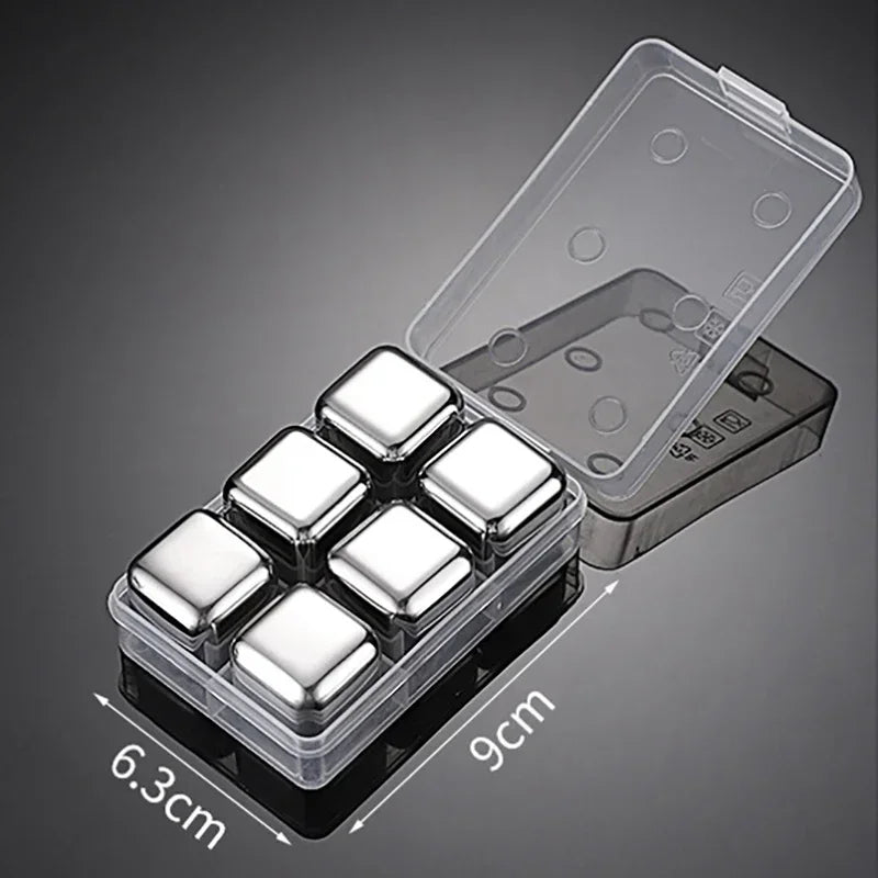 6pcs Silver