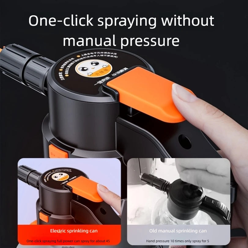 Electric Car Wash Foam Sprayer Household Car Wash Liquid Foam Making Magic Tool High Pressure Pa Spray Bottle Complete Set Of To