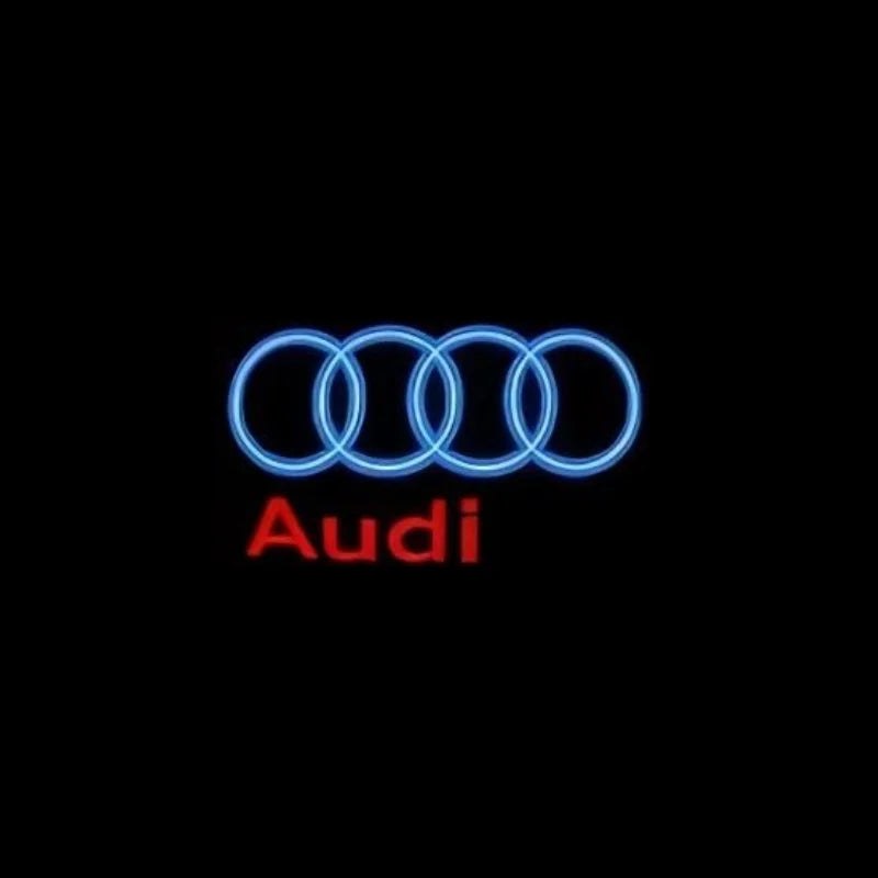 Car Projector Lamp LED Auto Door Welcome Light For Audi A4 A3 8V 8P 8L A6 C5 C6 C7 A5 A7 SQ5 Q3 Q5 Q7 S3 S4 S5 RS Sline Quattro