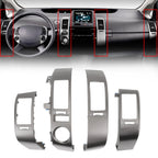 4pcs Center Dash Air Vent Panel 55670 47060 Left Right Car AC Outlet Vent Panel Cover Decoration Trim for Toyota Prius 2004‑2009
