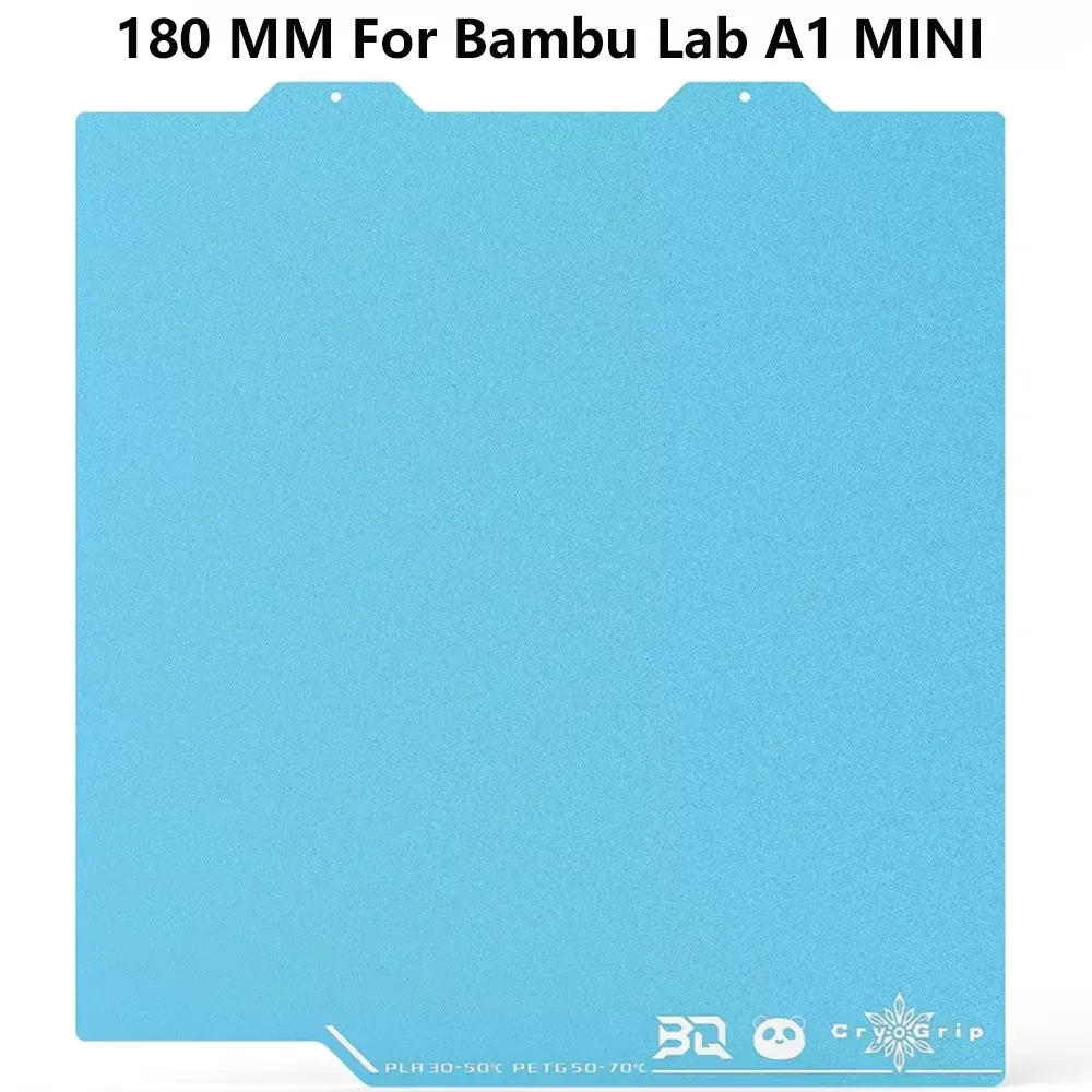 BIGTREETECH Panda Build Plate 256MM 180MM CryoGrip Pro Cool Plate PEI PEO Honeycomb Houndstooth For BambuLab P1 A1 X1 A1 MINI