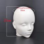 22inchNew Mannequin Head Wig Stand With Adjustable Wig Tripod Stand Holder For Wigs Making and Hat Display Cosmetology for Coser