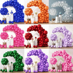 104pcs Balloon Garland Arch Kit, Red Mixed Sizes Latex Balloons for Birthday Wedding Decor