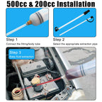 200cc 500cc 1500cc Fuel Transfer Filling Syringe Injecting Pump Suction Vacuum Brake Liquid Manual Car Oil Fluid Extractor