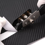 EHDIS Dual-Blades Vinyl Cutter With 4-Width Spacer Strip Cutting Knife Carbon Fiber Wrap Film Wallpaper Styling Slitting Tool