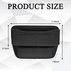 Leather Car Seat Gap Organizer, Universal Side Pocket Storage Box for Tidying Small Items