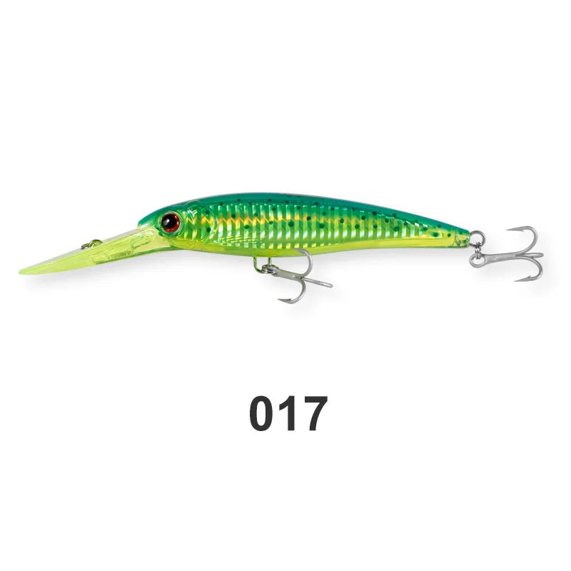 Noeby Trolling Minnow Fishing Lure 12cm 32g Floating 14cm 52g 16cm 73g Sinking Wobbler Artificial Bait Saltwater Fishing Lure