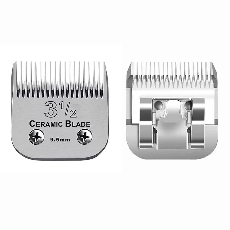 Replacement Detachable Ceramic Blade Fit For Most Andis,Oster A5,Wahl KM Series Animals Clippers Pet Dog Cat Grooming Trimmer