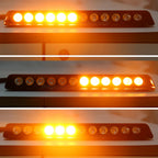 12 LED Strobe Warning Alarm Light Auto Warning Lamp Window shield Flashing Emergency Sucker Lamp Cheap Red Blue White Yellow
