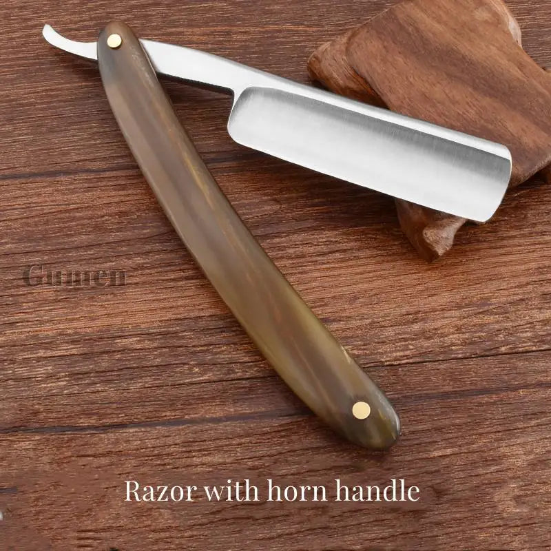 Japanese 440C Steel Straight Edge Sharp Barber Razor Salon Barbershop Shaving Razor Sharp Already Straight Razor For Men