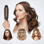 Valentine Gift Hair Curler Straightener Electric Hair Brushes Hot Comb Professional Curling Iron Heated Anti-Scald Thermal Brush