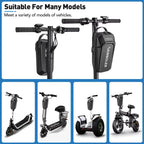 NEWBOLER 3L/5L Electric Scooter Bag Accessories Electric Vehicle Bag With USB Port Waterproof Scooter Front Bag Bike Bag