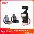 BRDRC Magnetic Adapter Mount for DJI Osmo Pocket 4/3,Magsafe Bracket For iPhone 17/16/15/14/13,Pocket 4/3 Accessories