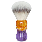 DSCosmetic Gentle Breeze Synthetic Shaving Brush, Soft Hair, Resin Handle, Blue