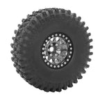 Metal 1.9 Beadlock Wheel Rim Tires Set for 1/10 RC Crawler Car Axial SCX10 III AXI03007 90046 TRX-4 Redcat GEN 8