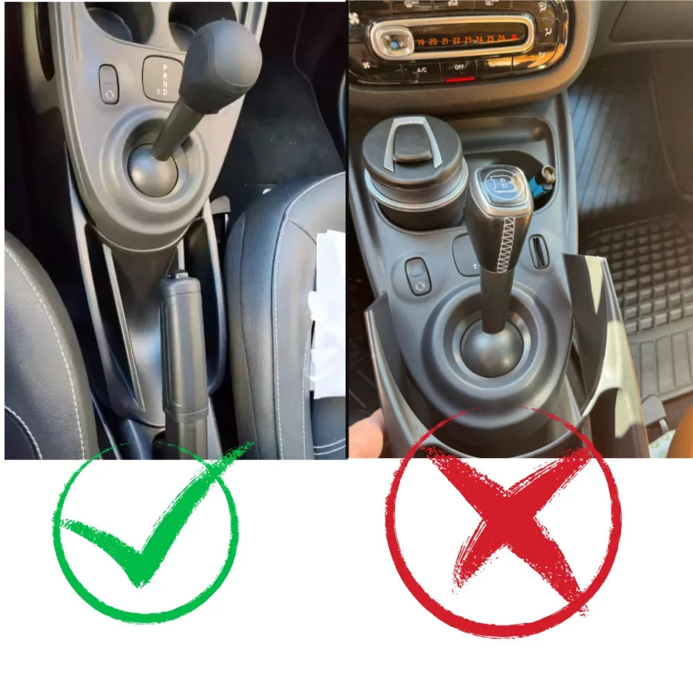 ZUNDUO for Smart 453 fortwo forfour Car Armrest Center Storage Box Container Glove Organizer Case mercedes Accessories