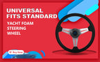 Speed Boat 3 Spoke Steering Wheel Yacht Seaboat Helm