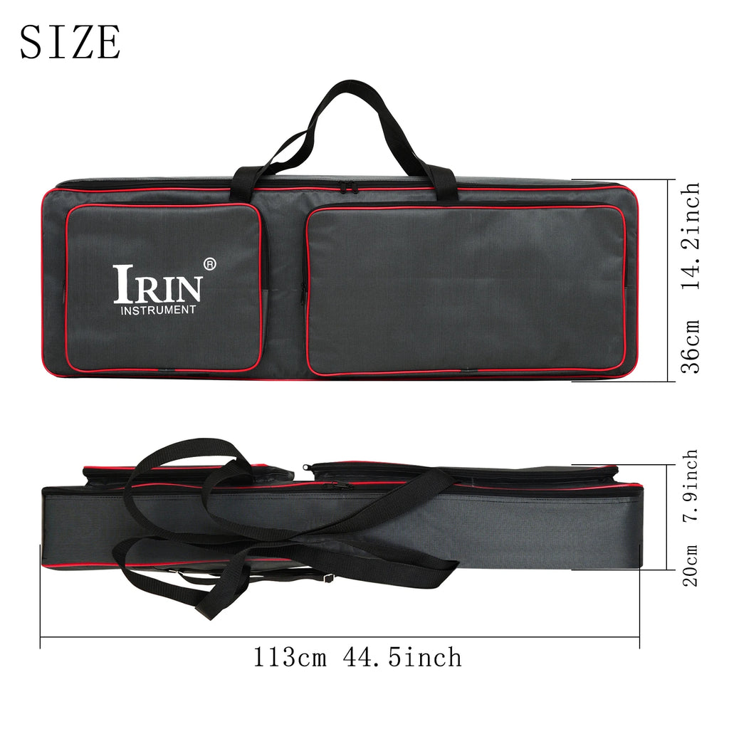 Electronic Piano Bag Cover 61/76 Key Waterproof Oxford Cloth Thickened Handbag Keyboard Bag Case Musical Instruments Accessories