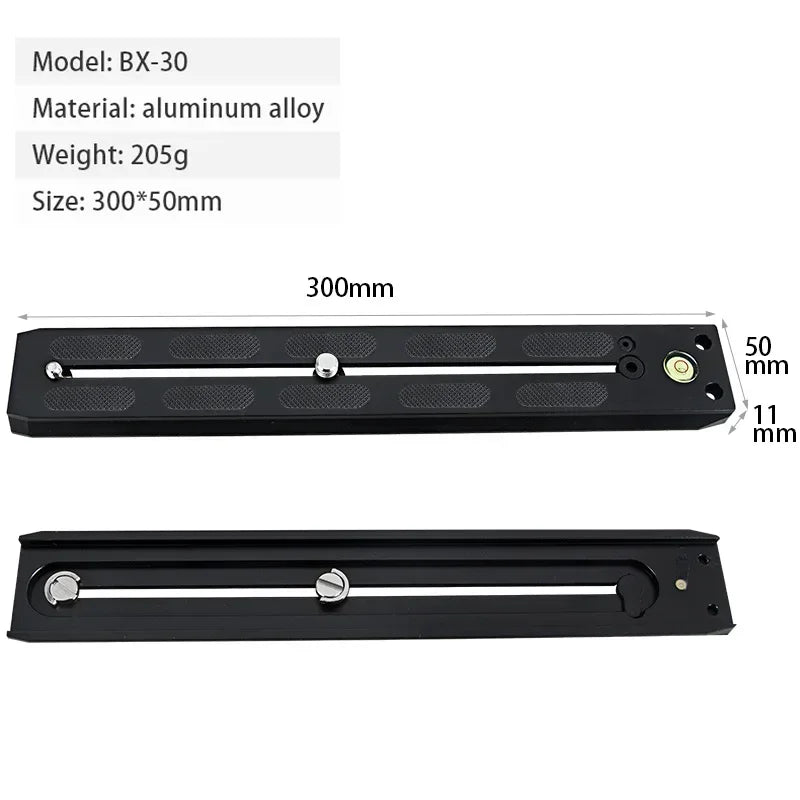 Camera quick release plate telephoto lens support camera long lens slide rail bracket tripod plate for Manfrotto dslr camera
