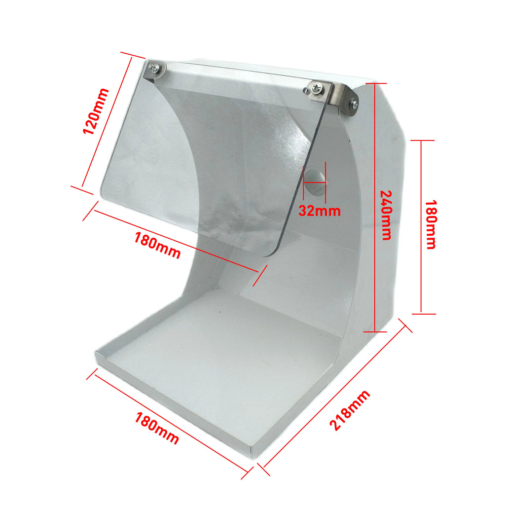Steel Cover for Jewelry Polishing Machine Electric Grinders Dust Collector Accessories