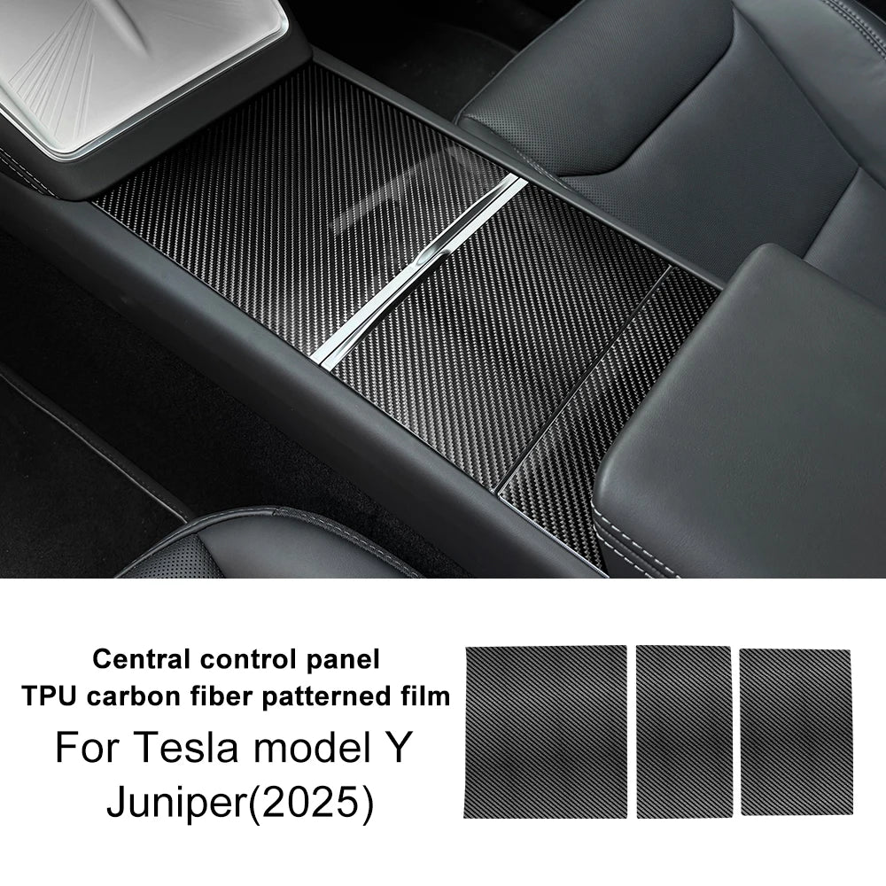 PPF Car Paint Protection Headlight Film for Tesla Model Y Juniper 2025-up Transparent Protective B-pillar Tail light Film