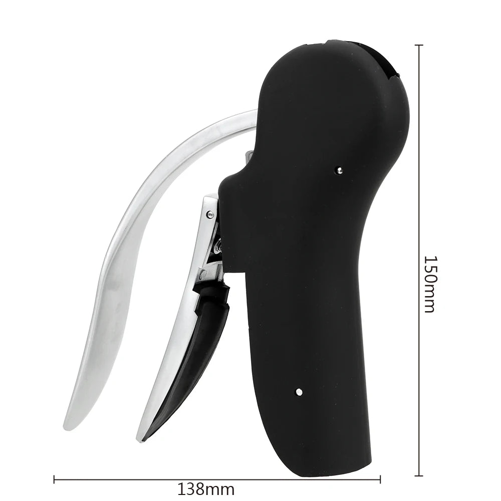 Foil Cutter Bar Lever Corkscrew Wine Tool Set Cork Drill Lifter Kit Convenient Bottle Openers Kitchen Accessories