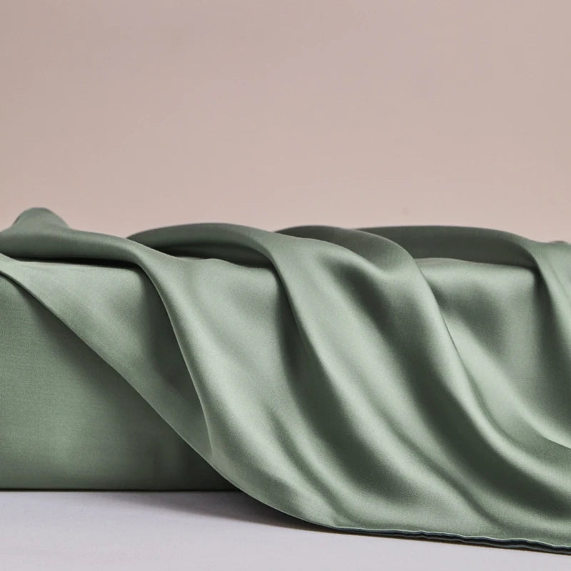 Mulberry Silk Fitted Sheet Natural Silk Bed Cover Queen King Size Bed Cover Customized Size Luxury High-End Silk Bedding Sheets