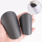 1pair Soccer Shin Guards Shin Protectors Shin Guards Carbon Fiber MINI Ultra-Lightweight Soccer Training Protective Gear