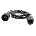9 Pin Wheel Hub Motor Cable 60cm EBike Motor Extension Cable Female to Male Connector for E-Bike Accessories,1Pc HOT