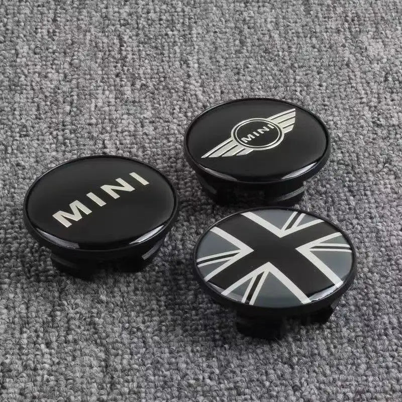 4pcs 54mm Car Wheel Hub Center Caps Rim Cover Badge Emblem For BMW Mini Works Cooper F54 F55 F56 F57 F60 R50 R52 R53 R55 R56 R57