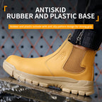 Lightweight Steel Toe Work Shoes for Men Construction Safety Sneakers Anti-Puncture Outdoor Boots with Anti-Smash Protection
