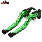 Motorcycle Folding Extendable CNC Moto Adjustable Clutch Brake Levers Handbar End Grips fit For Bajaj Pulsar 200 NS/200 RS/200 A
