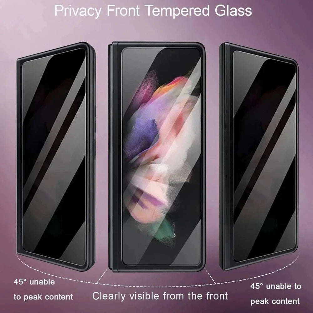 ZFold 6 Privacy Anti-spy Tempered Glass For Samsung Galaxy Z Fold 7 6 5 4 3 Screen Protector Film For Samsung Z Fold 6  Glass
