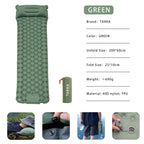 TARKA 2m Lengthen Inflatable Mattress Outdoor Camping Self-Inflating Mats Spliceable Hiking Fishing Sleeping Pad Air Chusion