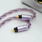 IvipQ-554 4-Core HiFi IEM Upgrade Cable 2.5/3.5/4.4mm Plug MMCX 2Pin QDC TFZ