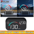 AD M22 GPS HUD For All Cars Head Up Display Universal Digital GPS Speedometer LCD Projection On Glass Windshield Projector Speed