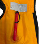 Automatic Manual Inflatable Life Vest for Fishing Surf Swimming Raft Boat Paddleboard Survival Jacket Rafting Boating No Bottle
