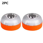 1/2/3/4PC LED Car Emergency Light Flashing Magnetic Induction Strobe Warning Portable Road Accident Safety Accessory