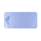 Bathroom anti-slip mat silicone world PVC shower anti-fall mat dolphin massage suction cup floor mat with drainage hole