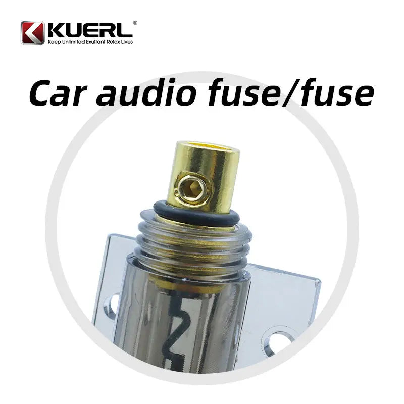 4/6/8/10 GA Car Amplifier Wiring Kit Car Amplifier Cable Set 60Amp Fuse Holder Set Subwoofer Modification Connection Cable Kit