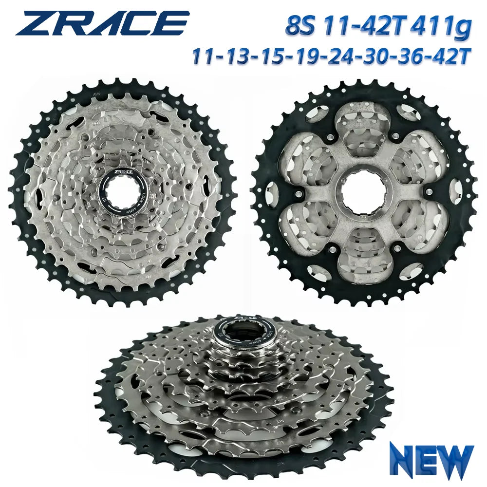 ZRACE Bicycle Cassette 8 9 10 11 12 Speed MTB bike freewheel 11-42T / 11-46T / 11-50T/11-52T for ALIVIO / DEORE / SLX / XT