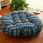 Round Floor Cushion Pillow Thickened Tatami Yoga Mat for Meditation Machine Washable Seat Cushion Office Sleeping Mat