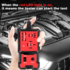 Car Relay Voltage Tester Universal 12V Automotive Electronic Relay Tester Indicator Light Battery Checker For RV Truck Trailer