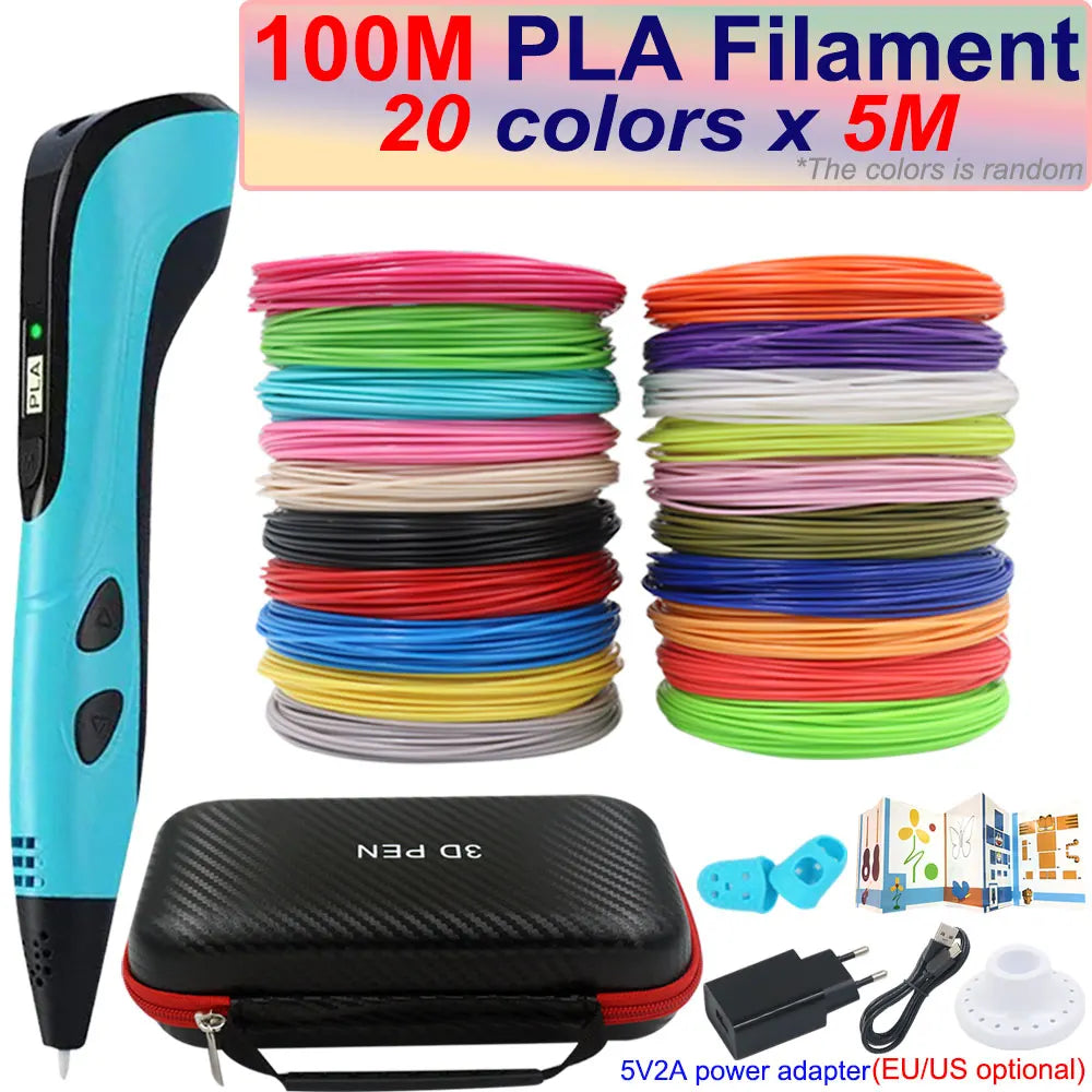 Blue add 100M PLA / US