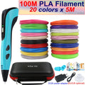 Blue add 100M PLA / US