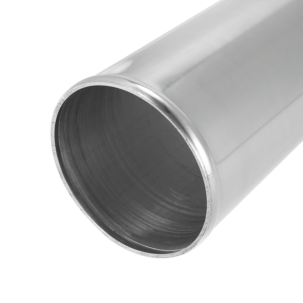 uxcell Aluminum Intercooler Pipe Straight Tube 300mm Length, OD 38mm (ID 33mm)