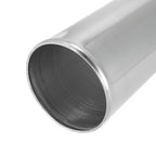 uxcell Aluminum Intercooler Pipe Straight Tube 300mm Length, OD 38mm (ID 33mm)